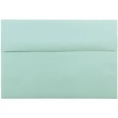 JAM Paper A8 Passport Invitation Envelopes, 50ct. Aqua Blue