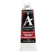Grumbacher&reg; Academy&reg; Oil Color, 37mL Cadmium Red Deep Hue