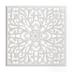 Habitat Beakman White Square Medallion