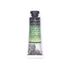 Sennelier French Artists' Watercolor, 10mL 815 Chromium Oxide Green S3