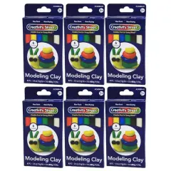 Creativity Street&reg; Extruded Modeling Clay Sticks, 6 Packs of 6