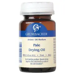 Grumbacher&reg; Pale Drying Oil, 2.5oz.