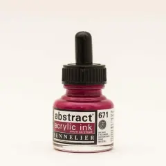 Sennelier Abstract Acrylic Ink, 30mL Deep Magenta