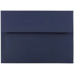 JAM Paper A7 Navy Blue Premium Invitation Envelopes