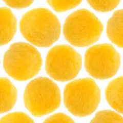 John Bead 2" Pom Poms, 50ct. Yellow