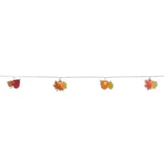 10ct. Warm White LED Acrylic Leaf String Lights by Ashland&reg;