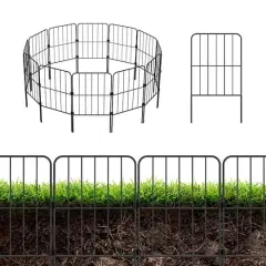 NEX&trade; Outdoor Lawn Landscape Panel Fence with Square Wire, 10ct.