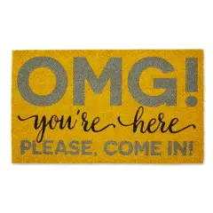 OMG You're Here Doormat 18" x 30"