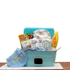 Baby Boy Basics Gift Pail