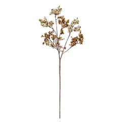 Hello Honey&reg; 38.25" Cream & Tan Faux Berry Stem