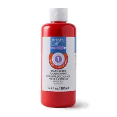 Acrylic Ready-Mixed Pouring Paint by Artist's Loft&trade; Bright Red