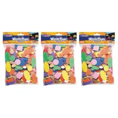Creativity Street&reg; WonderFoam&reg; Peel & Stick Shapes, 3 packs of 720