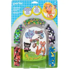 Perler&reg; Wild Animals Fused Bead Kit