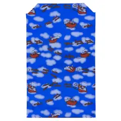 JAM Paper 6.25" x 7.875" Blue Santa Peel & Seal Closure Foil Envelopes, 25ct.