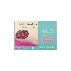 Fabriano&reg; Artistico Traditional White Hot Press Watercolor Block