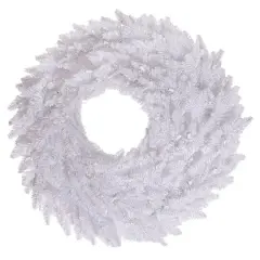 24" White Fir Wreath