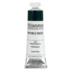 Williamsburg&reg; Artist Oil Colors, 37mL Phthalo Green