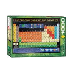 The Periodic Table of the Elements 1000 Piece Jigsaw Puzzle