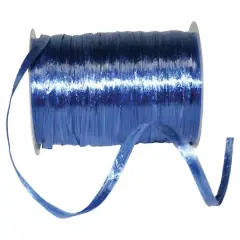 JAM Paper 1/4" Raffia Pearl Ribbon Royal