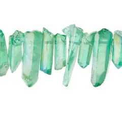 Light Green Crystal Quartz Stick Beads by Bead Landing&trade;