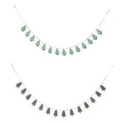 Hello Honey&reg; 6ft. Multicolor Paper Tree Garlands Set