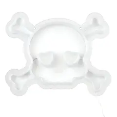 12" x 9" Pink LED Neon Skull Sign by Ashland&reg;