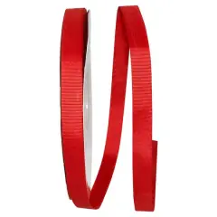 The Ribbon Roll 5/8" x 100yd. Grosgrain Allure Ribbon Red