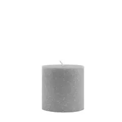 Root Candles 3" x 3" Unscented Timberline&trade; Pillar Candle Platinum