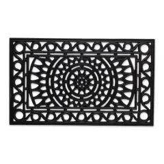 DII&reg; Sun Scroll Rubber Doormat