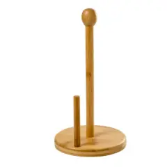Honey Can Do Bamboo Paper Towel Holder