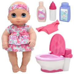 Little Darlings It's My Potty 10" Doll With Potty Chair