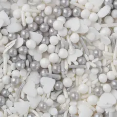 PME Cake Sweet Street&reg; 7.3oz. Sprinkle Mix White Wedding