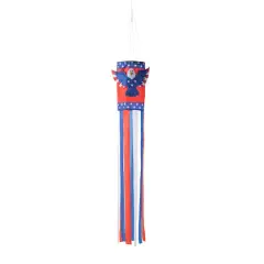 Glitzhome&reg; 60" Patriotic Eagle Windsock