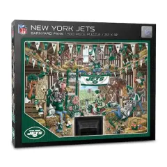 NFL Barnyard Fans 500 Piece Puzzle New York Jets