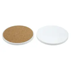 3.5" Round Sublimation Coasters by Make Market&reg;, 4ct.