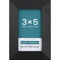 Basics&trade; Studio Black Tabletop Frame by Studio D&eacute;cor&reg;