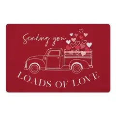Loads of Love Truck 18" x 27" Floor Mat