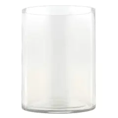 8" Clear Glass Cylinder Vase by Ashland&reg;