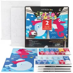 Arteza&reg; Kids Sea Life Paint by Numbers Kit, 35 pcs