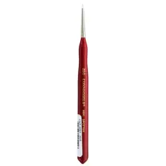 Connoisseur&reg; White Taklon Mini Detail Spotter Brush, 20/0