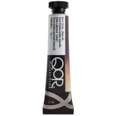 QoR&trade; Watercolor Tube, 11mL Burnt Umber (Natural)