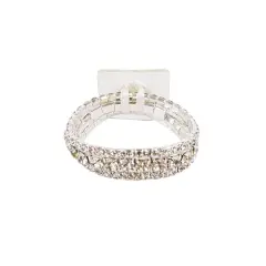 JAM Paper Fabulous Flower Bracelet Silver