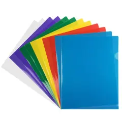 JAM Paper 9" x 11.5" Plastic Sleeve Page Protectors, 12ct.