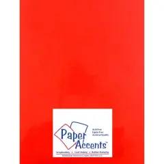 PA Paper&trade; Accents 8.5'' x 11'' 27lb. Smooth Vellum Paper, 25 Sheets Garnet
