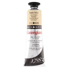 Daler-Rowney&reg; Georgian Oil Colour, 38mL 635 Naples Yellow