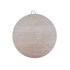 12" Unfinished Round Plaque by Make Market&reg;