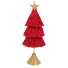 Pink Tassel Tree Tabletop D&eacute;cor by Ashland&reg; Dark Pink