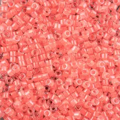 John Bead 11/0 Miyuki Delica Glass Seed Beads, 5g Flamingo Luminous Neon