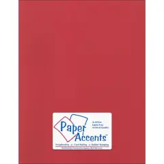 PA Paper&trade; Accents 8.5" x 11" 80lb. Canvas Cardstock Paper, 25 Sheets Dare Devil