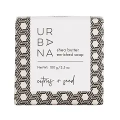 European Soaps Urbana Bar, 100g Citrus + Seed